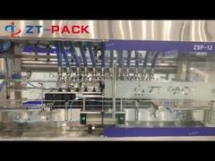 زيت التشحيم الشحوم زيت الفرامل زيت محرك البنزين عالي السرعة 4000BPH آلة تعبئة مقياس التدفق Tra